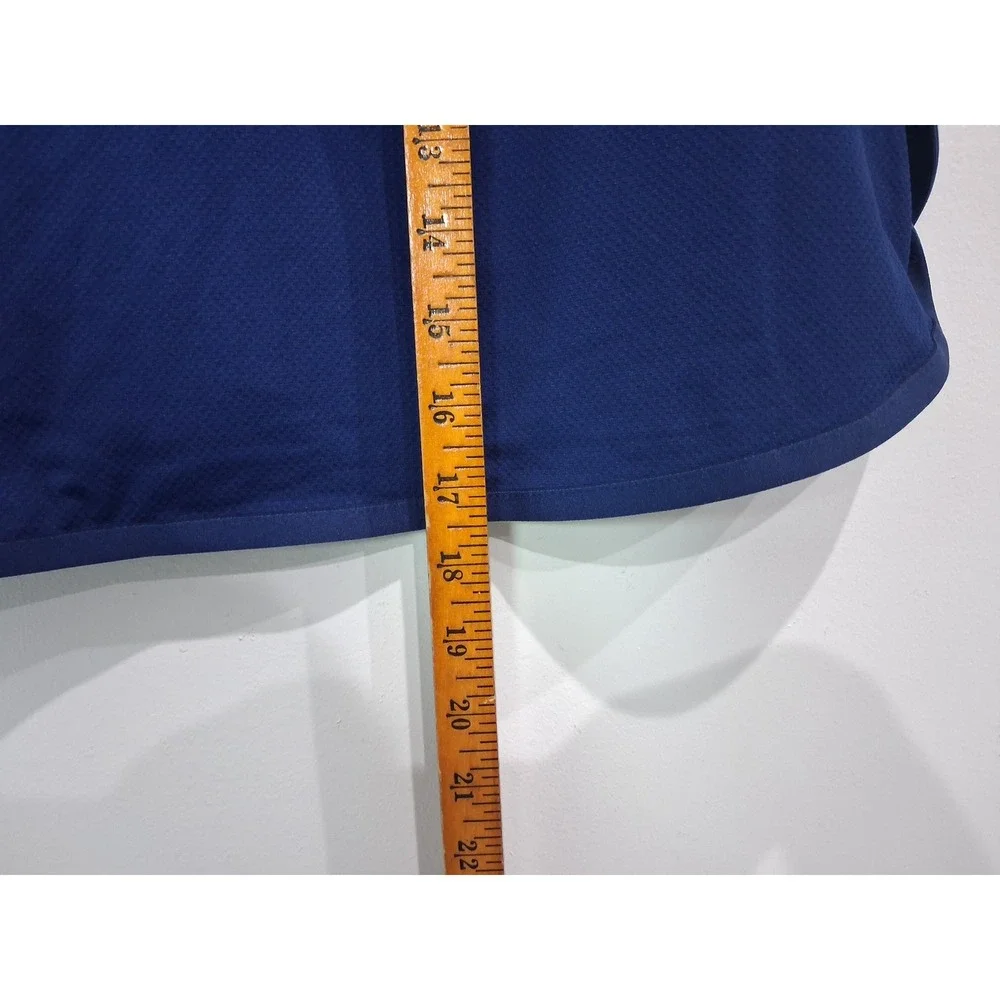 Nike Womens Dri-FIT Athletic Skort Navy Blue Tennis Golf Skirt Size Large